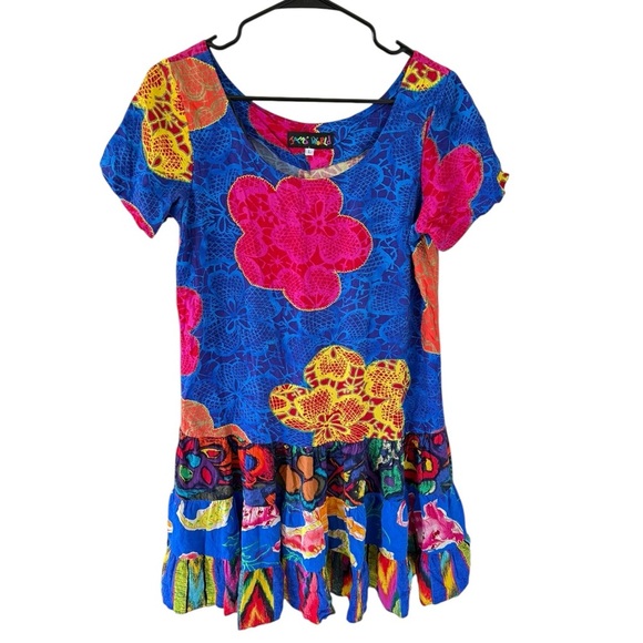 Jams World Hattie Colorful Floral Dress - Picture 1 of 6